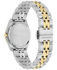 Salvatore Ferragamo Women's Swiss Two-Tone Stainless Steel Bracelet Watch 28mm