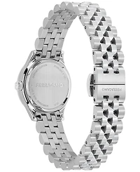 Salvatore Ferragamo Women's Swiss Stainless Steel Bracelet Watch 25mm