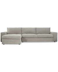 Tycer 126" 2-Pc. Fabric Sectional, Created for Macy's