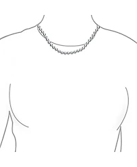 Bling Jewelry Dainty Sterling Silver Petite 4MM Round Bead Station Ball Necklace Shinny