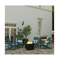 Merrick Lane Aries Portable Steel Smokeless Wood Burning Outdoor Firepit With Waterproof Cover