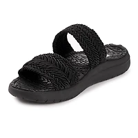 Muk Luks Women's Stella 2 Strap Slide Sandal