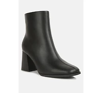London Rag Cox Cut Out Block Heeled Chelsea Boots