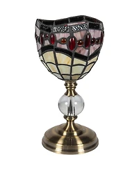 Dale Tiffany 12.5" Tall Fall River Accent Lamp