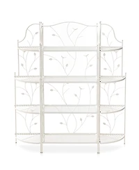 Glitzhome 52" H 4-Tiered Rectangular Metal Shelf Plant Stand or Storage Rack