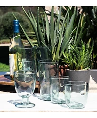 Abode Homewares Rustic Jumbo Glasses, Set of 6