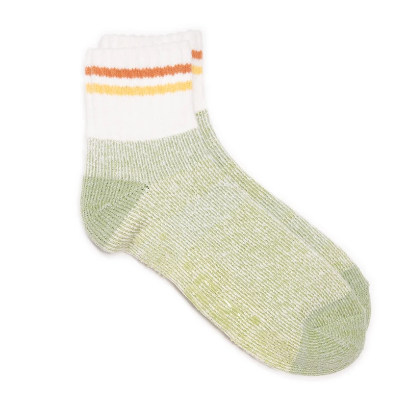 Muk Luks Women's Rib Cuff Lounge Sock