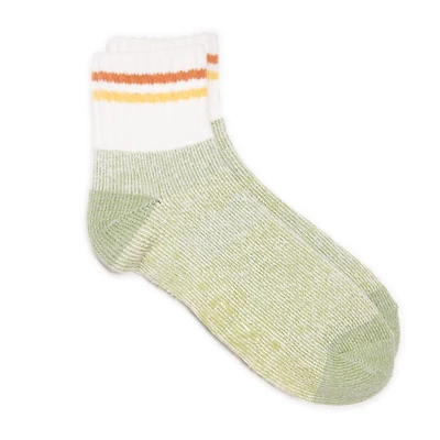 Muk Luks Women's Rib Cuff Lounge Sock