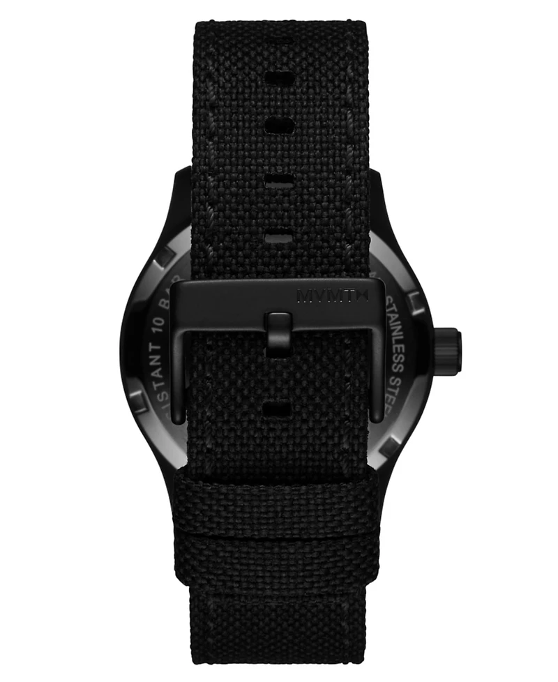 Mvmt Field Ii Men's Black Nylon Watch 41mm