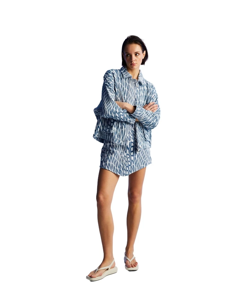 Nocturne Women's Printed Mini Skirt