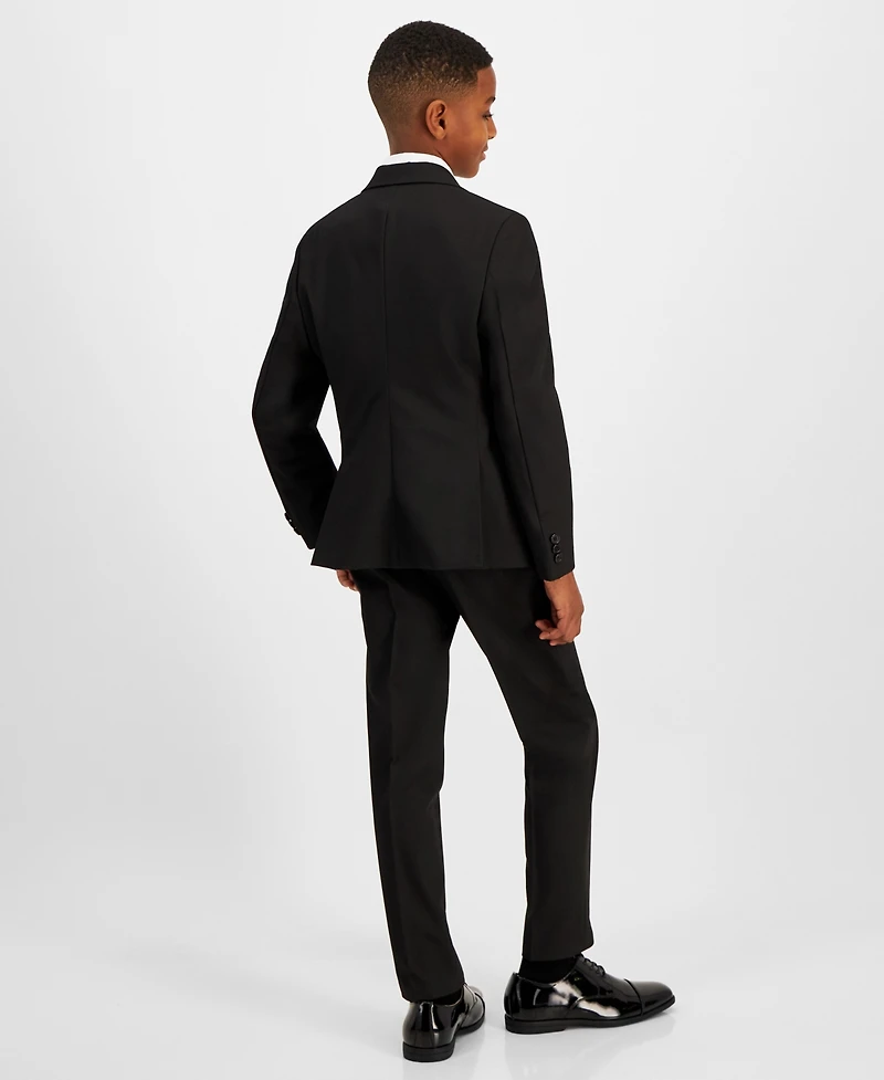 B by Brooks Brothers Big Boys Classic Fit Stretch Suit Jacket