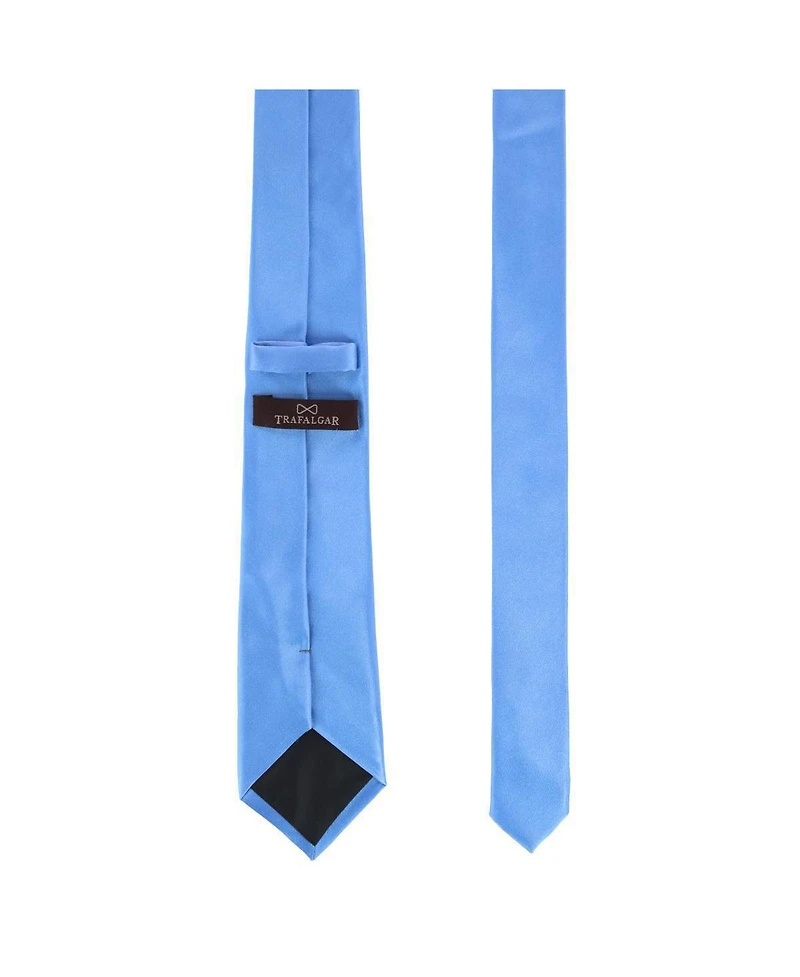 Trafalgar Sutton Solid Color Silk Necktie