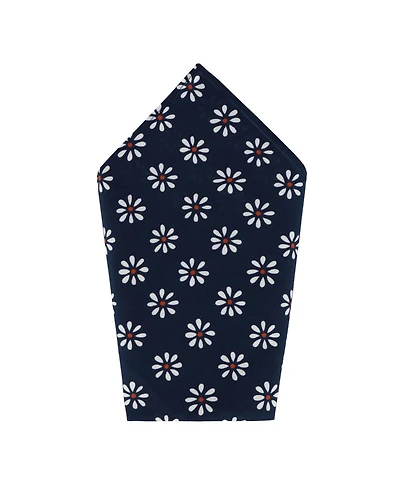 Trafalgar Men's Mary's Rose Daisy Cotton Handkerchief (Single)