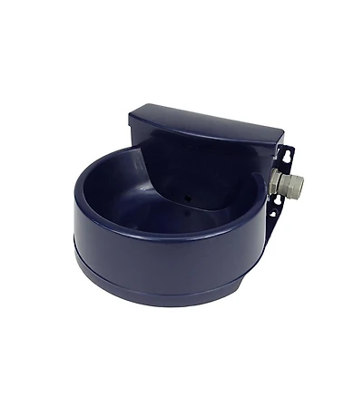 Coastal Pet Bergan Auto-Wata - Backyard & Patio Automatic Water Bowl for Cat, Dog and Other Pets - Navy - 1.5 qts / 48 oz.