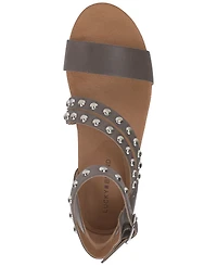 Lucky Brand Women's Piah Studded Block-Heel City Sandals