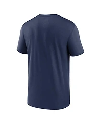 Men's Nike Navy Milwaukee Brewers 2023 Postseason Authentic Collection Dugout T-shirt