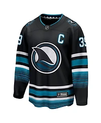 Men's Fanatics Logan Couture Black San Jose Sharks Alternate Premier Breakaway Player Jersey