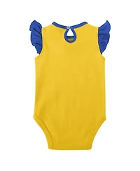 Baby Girls Royal, Gold Los Angeles Rams Spread the Love 2-Pack Bodysuit Set