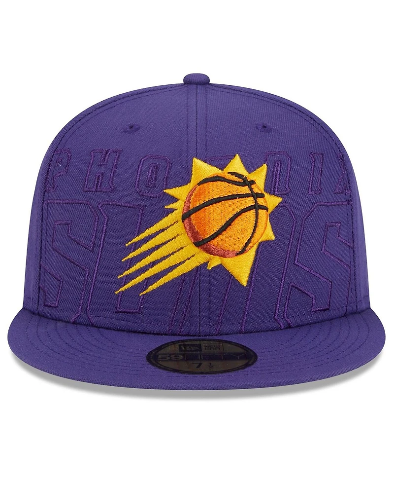 Men's New Era Purple Phoenix Suns 2023 Nba Draft 59FIFTY Fitted Hat