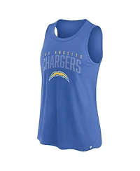Women's Fanatics Powder Blue Los Angeles Chargers Classic Rhine Tank Top