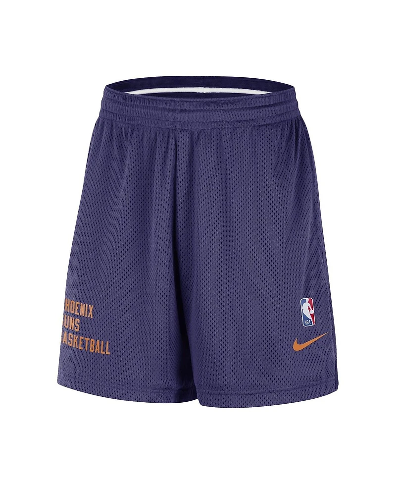 Men's and Women's Nike Purple Phoenix Suns Warm Up Performance Practice Shorts