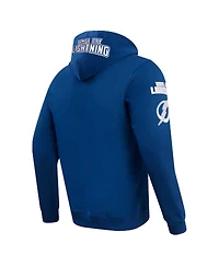 Men's Pro Standard Blue Tampa Bay Lightning Classic Pullover Hoodie
