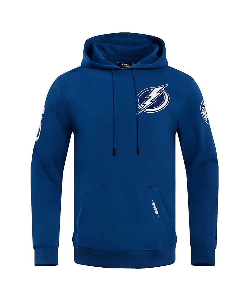 Men's Pro Standard Blue Tampa Bay Lightning Classic Pullover Hoodie