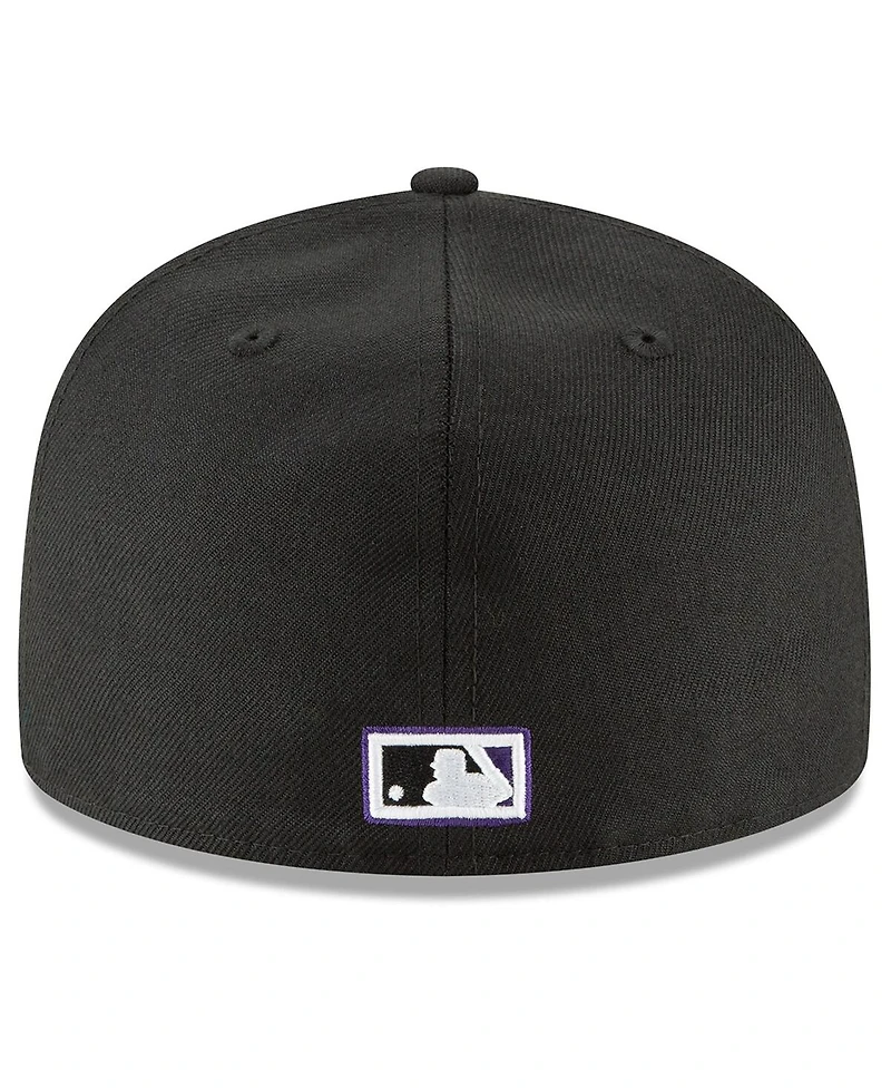 Men's New Era Black Arizona Diamondbacks Cooperstown Collection Wool 59FIFTY Fitted Hat