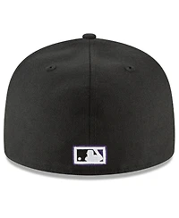 Men's New Era Black Arizona Diamondbacks Cooperstown Collection Wool 59FIFTY Fitted Hat