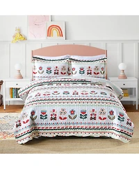 MarCielo 100% Cotton Kids Quilt Bedspread Set for Teens Girls Bedding LiTa