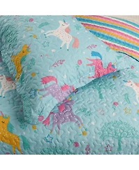 MarCielo Kids Girls Quilt Set Bedspread Coverlet Set A83 - Full