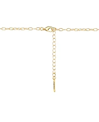 Unwritten Cubic Zirconia Love Heart, Sun Pendant Y-Necklace