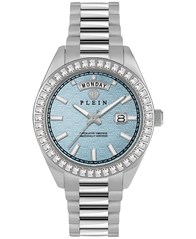 Philipp Plein Men's Date Superlative Stainless Steel Bracelet Watch 42mm