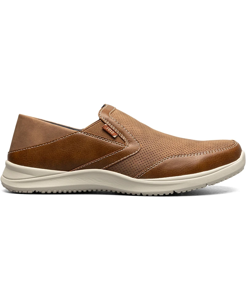Nunn Bush Men's Conway Ez Moc Toe Slip On Shoes