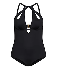 Plus Size Cancun Underwire 1 Piece Swimsuit