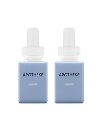 Pura Apotheke Home Scent Refill - Canvas - Smart Home Air Diffuser Fragrance - Up to 120-Hours of Luxury Fragrance per Refill - Household Essential