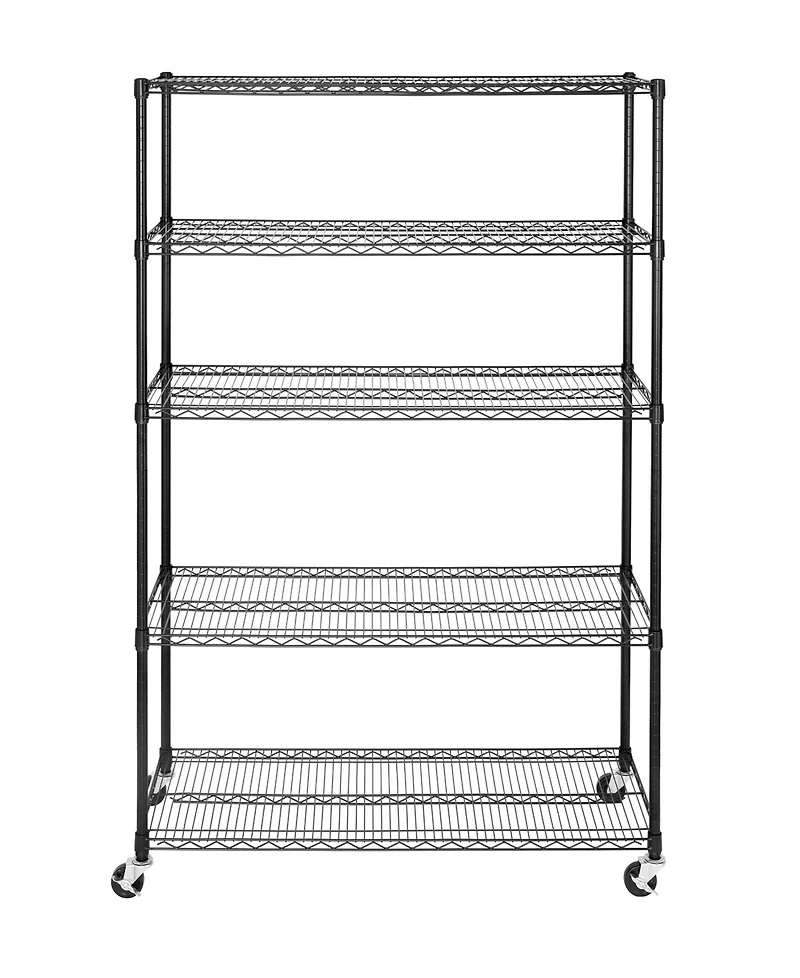 Seville Classics UltraDurable 5-Tier Nsf Steel Wire Shelving