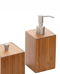 Seville Classics 5-Piece Bamboo Bath and Vanity Set