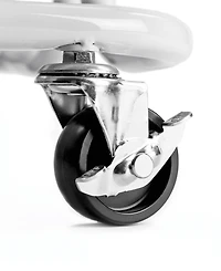 Seville Classics 3-Tier Steel Cart with Handle