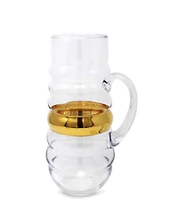 Vivience Stripe Glass Pitcher