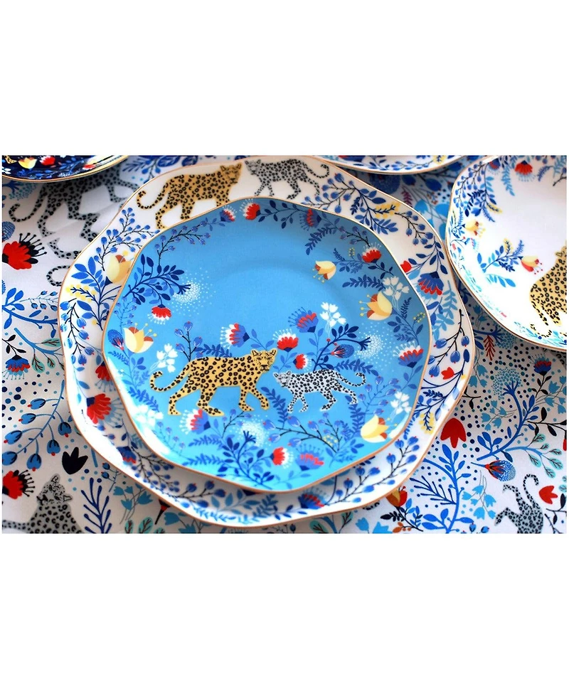 Jessie Zhao New York Amazon Rainforest Bone China Side Plate