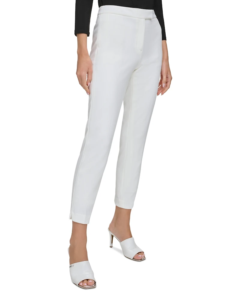 Dkny Essential Slim Leg Ankle Pants