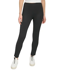 Dkny Slim Leg Pull On Ponte Ankle Pant