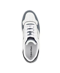 Calvin Klein Men's Landy Round Toe Lace Up Sneakers