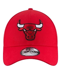 Men's New Era Red Chicago Bulls The League 9FORTY Adjustable Hat