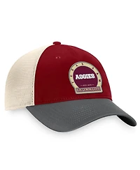 Men's Top of the World Maroon Texas A&M Aggies Refined Trucker Adjustable Hat
