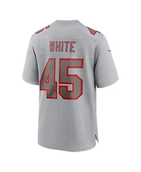 Men's Nike Devin White Gray Tampa Bay Buccaneers Atmosphere Fashion Game Jersey