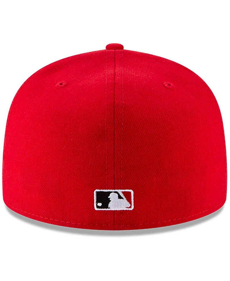 Men's New Era Red Cincinnati Reds 1990 World Series Wool 59FIFTY Fitted Hat