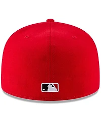 Men's New Era Red Cincinnati Reds 1990 World Series Wool 59FIFTY Fitted Hat
