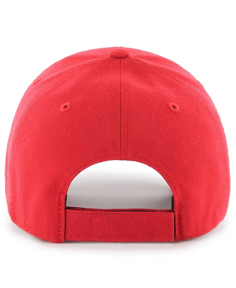 Men's '47 Brand Red Super Bowl Lvii Mvp Script Adjustable Hat